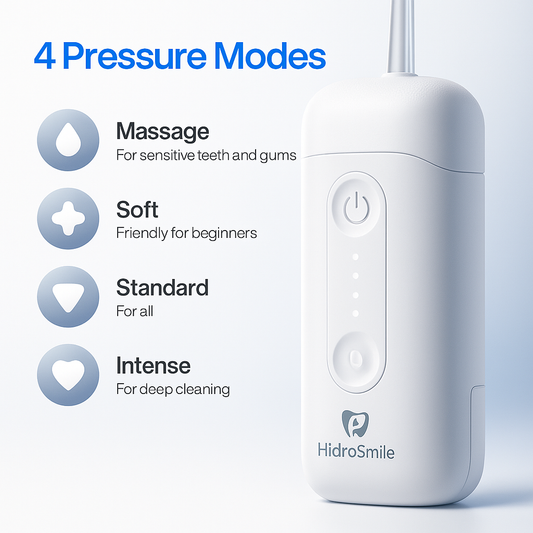 HidroSmile® Flosser Eléctrico [Limpieza profunda en segundos]